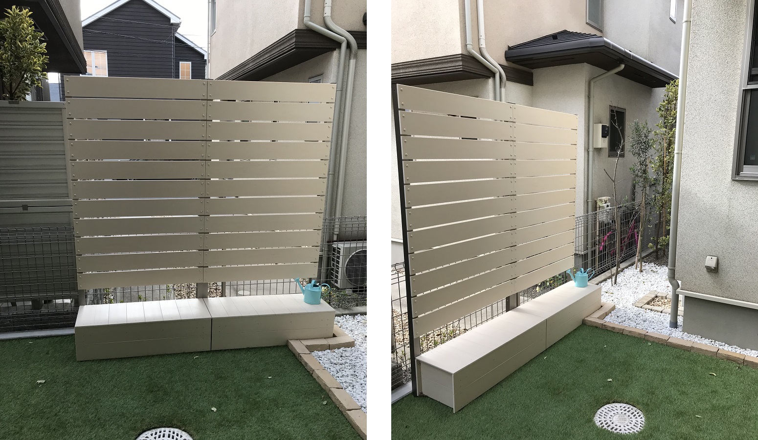 隣家 と の 目隠し