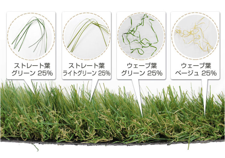 人工芝ディテール